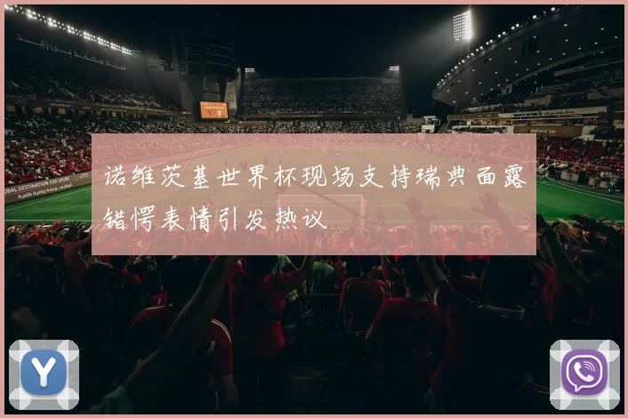 诺维茨基世界杯现场支持瑞典面露错愕表情引发热议
